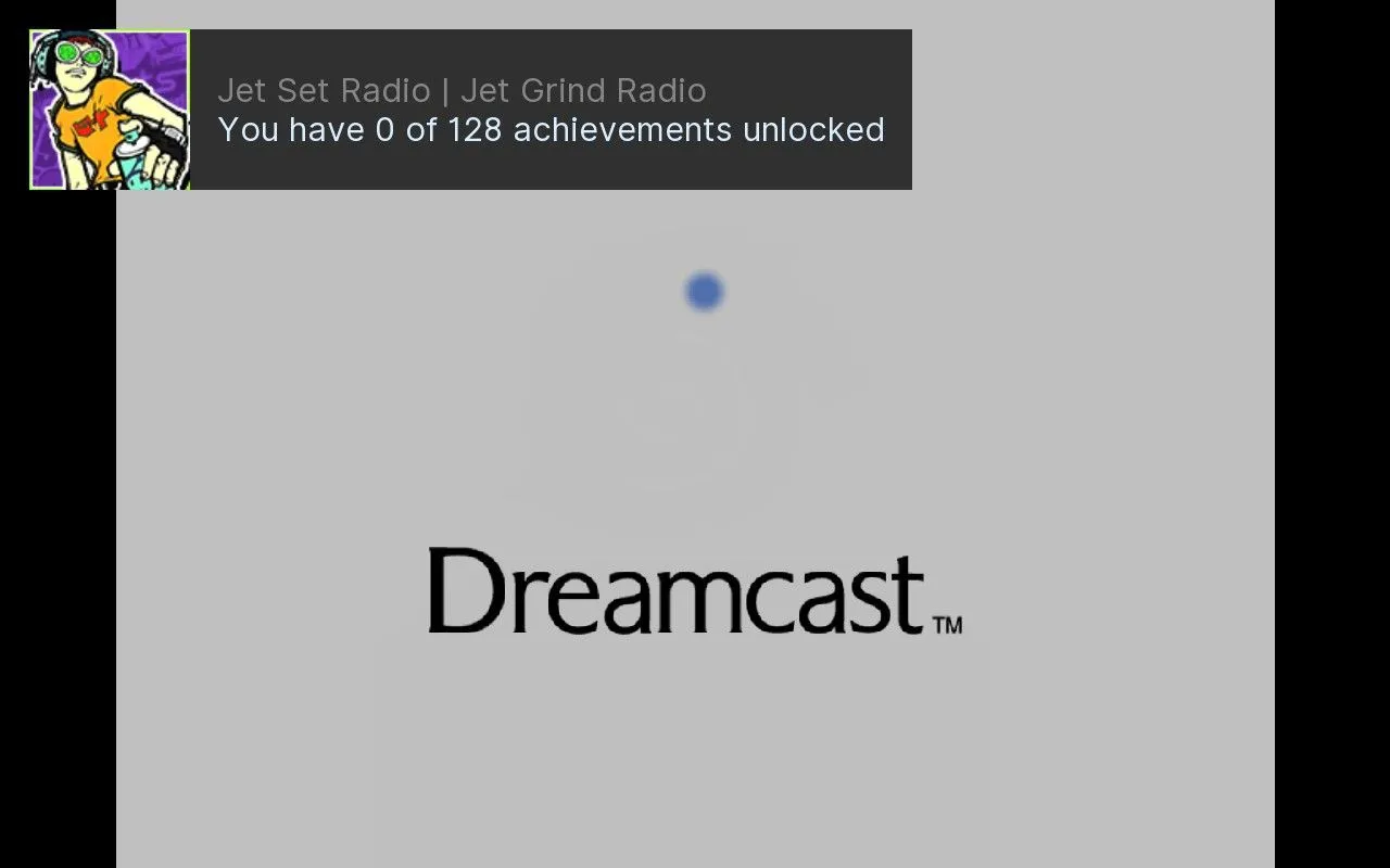 Bảng thành tích RetroAchievements cho game Jet Set Radio trên Dreamcast