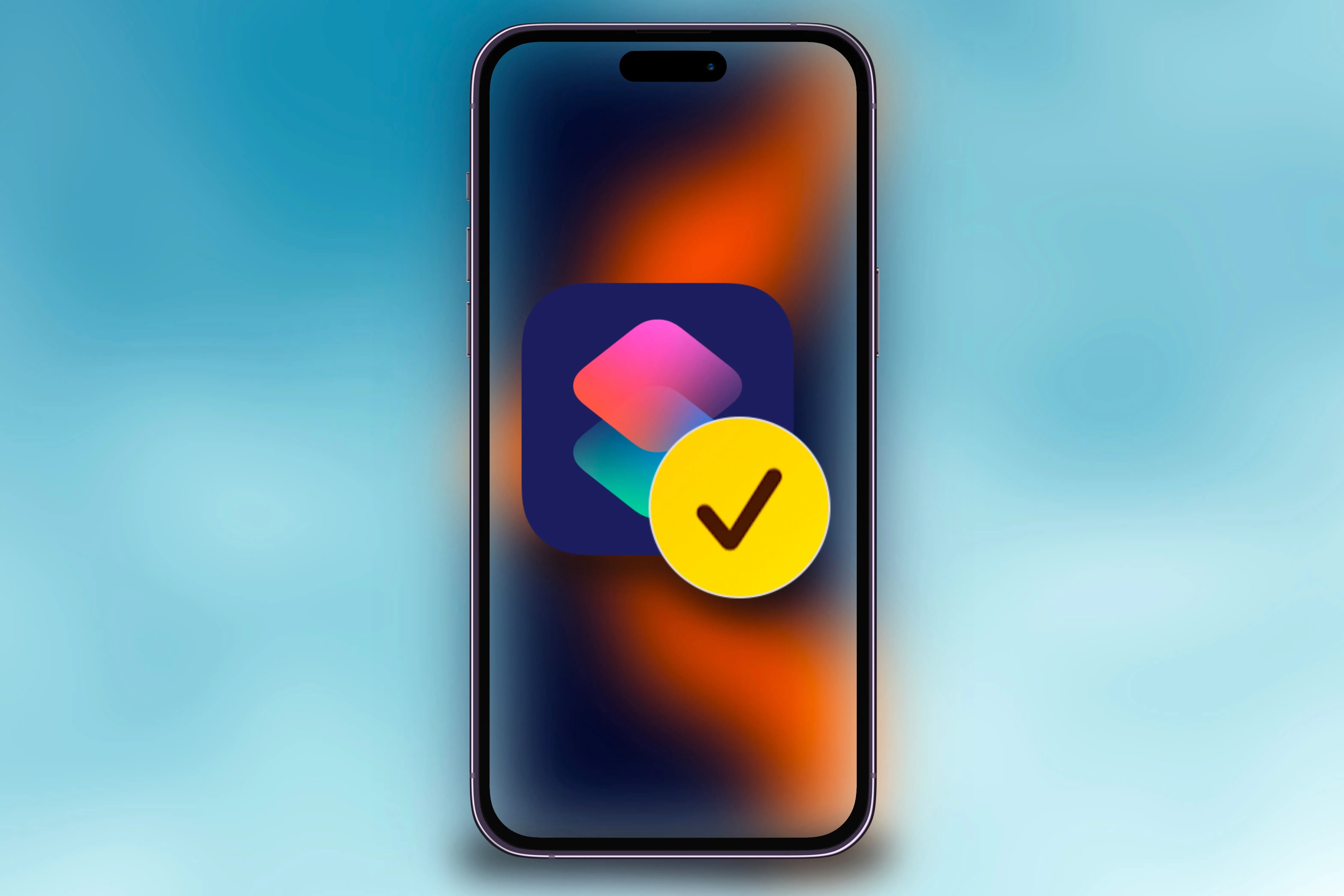 Các biểu tượng Phím tắt Siri và Check In trên iPhone, cho thấy tiềm năng tự động hóa và tích hợp sâu tính năng Check In vào các quy trình hàng ngày của người dùng.