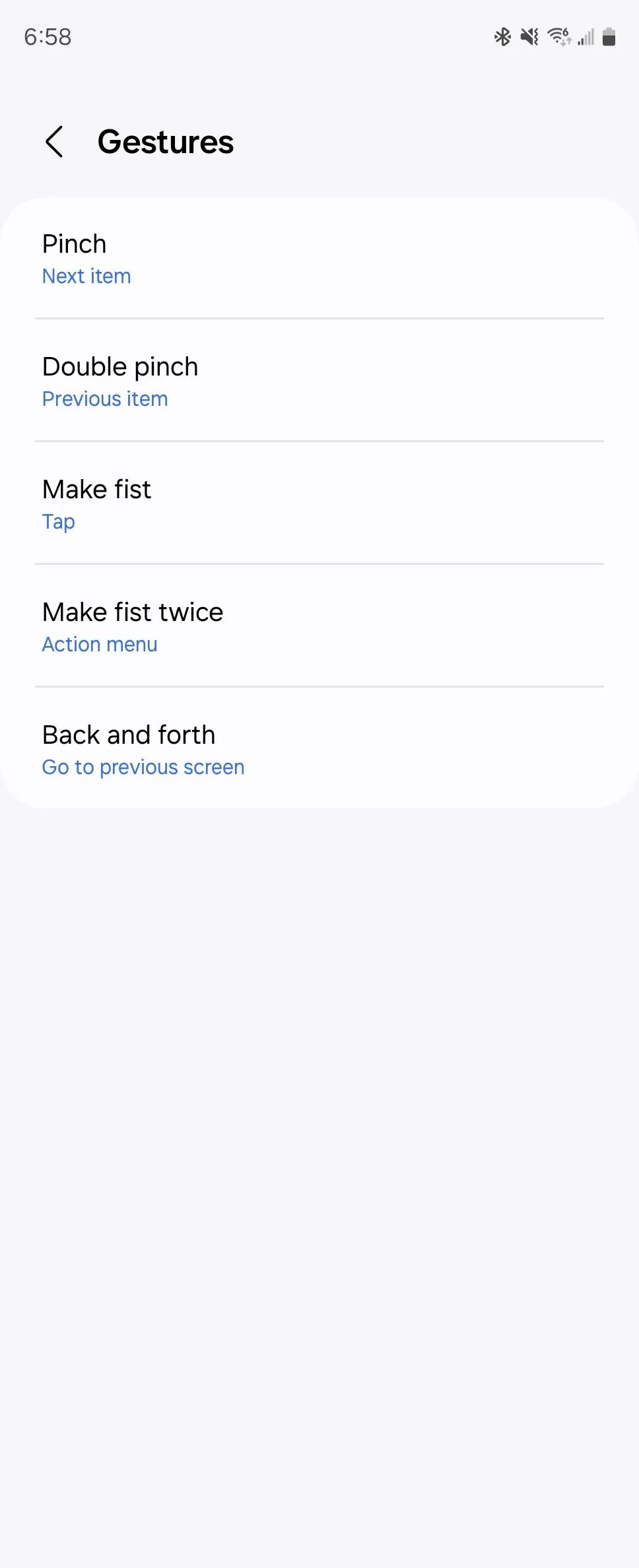 Các tùy chọn cử chỉ nâng cao có sẵn trong hệ điều hành Wear OS cho đồng hồ thông minh Android