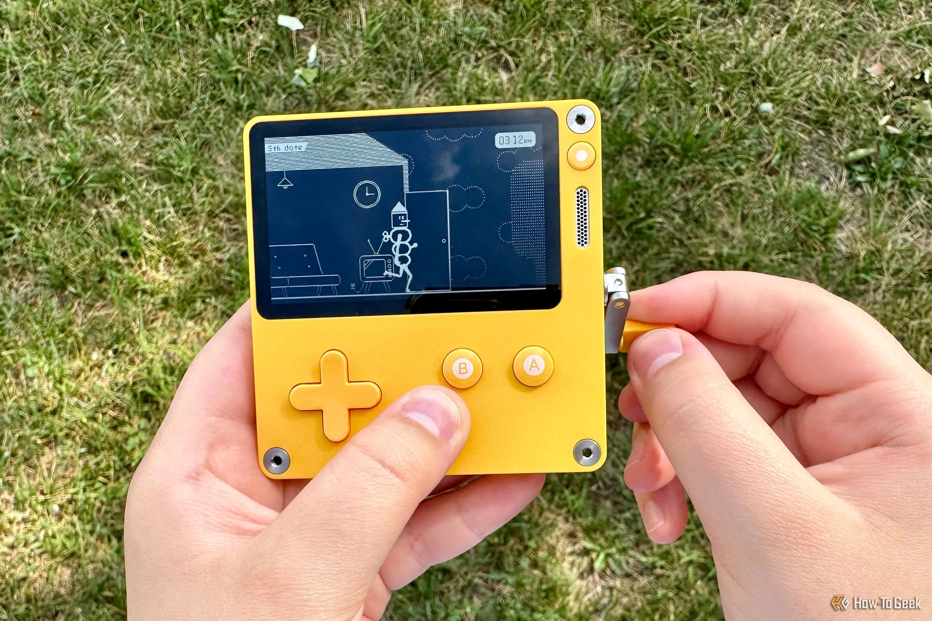 Chơi Crankin trên Playdate