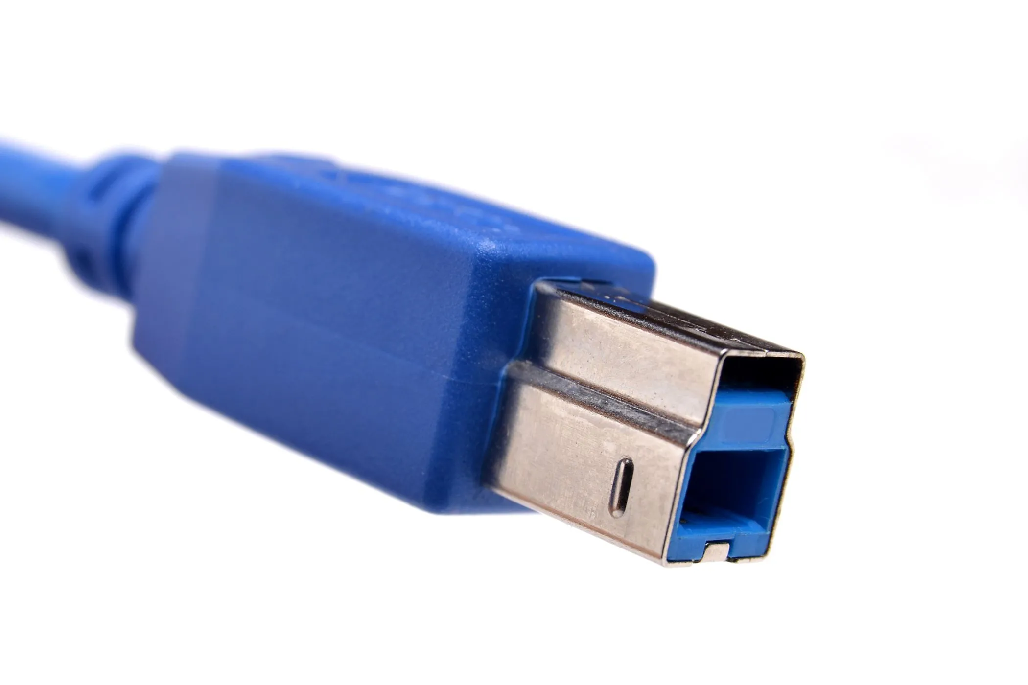 Đầu nối USB 3.0 Type-B, thường dùng làm cổng USB Upstream để kết nối màn hình với PC