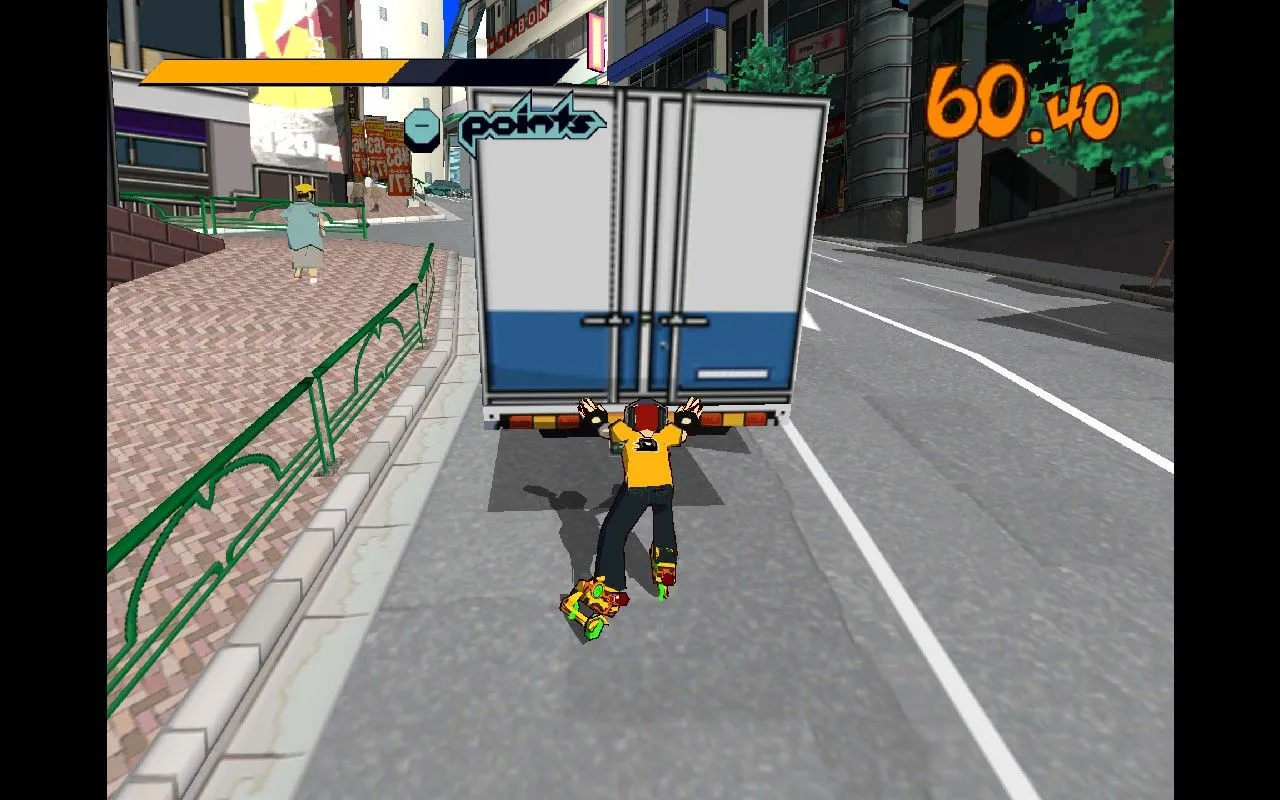 Game Jet Set Radio chạy trên Steam Deck với độ phân giải gấp 3 lần gốc