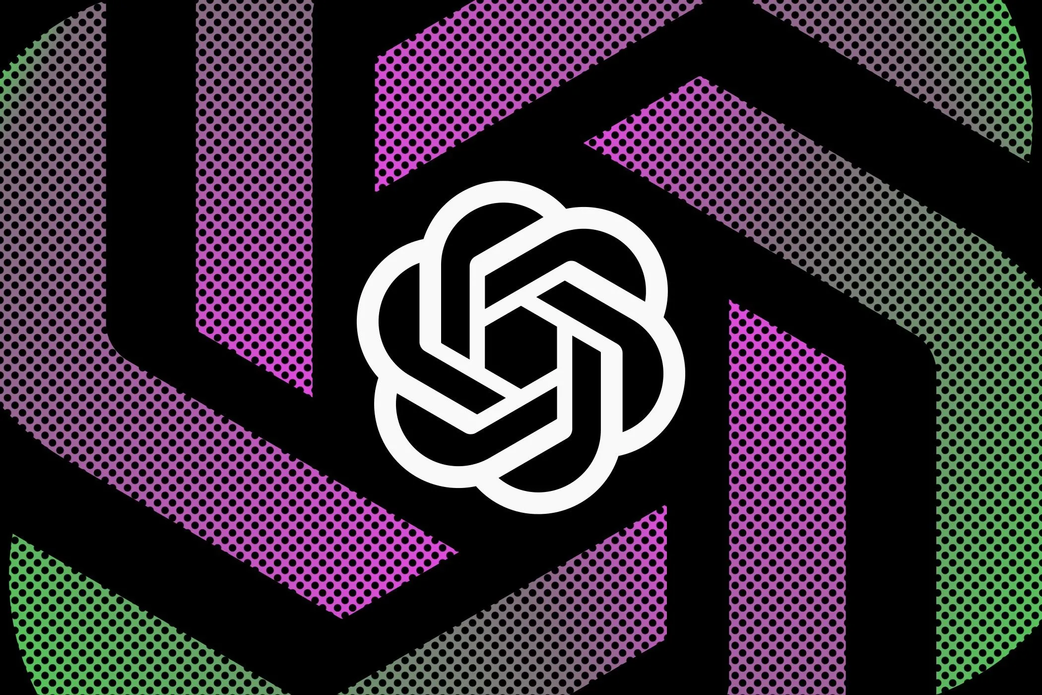 Logo ChatGPT với các ký hiệu AI, biểu thị sự ra mắt sắp tới của các phiên bản GPT-4.5 và GPT-5