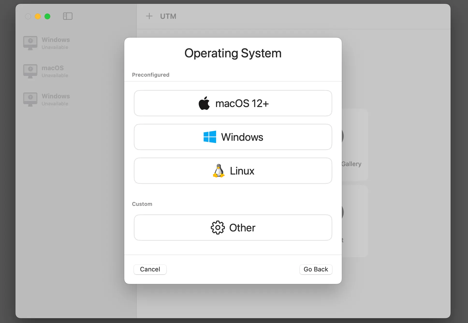 UTM - phần mềm máy ảo mã nguồn mở cho macOS giúp chạy các hệ điều hành khác như Windows hay Linux