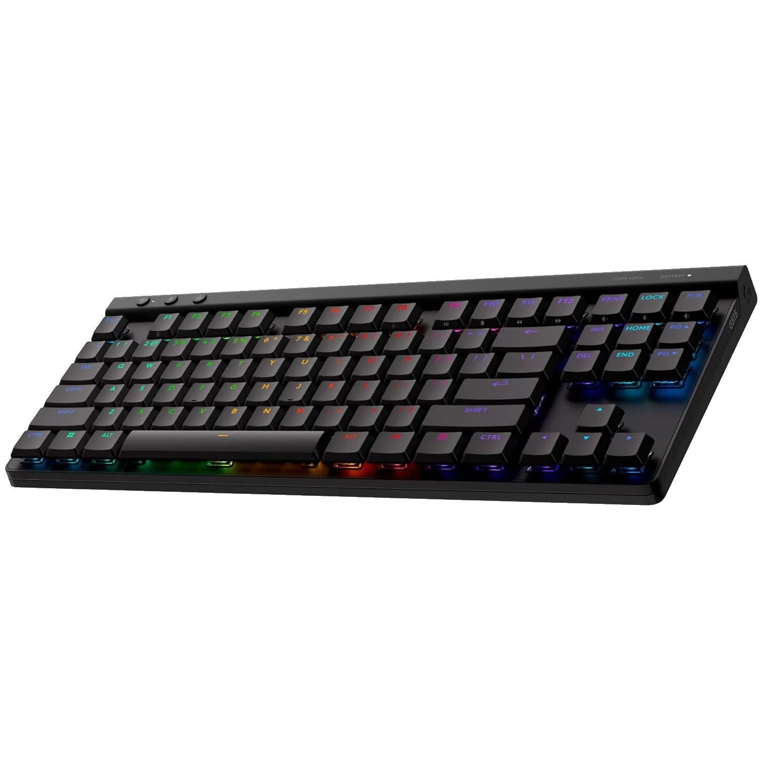 Bàn phím cơ không dây Logitech G515 Lightspeed TKL màu đen với đèn RGB