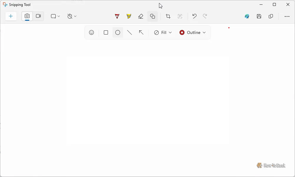 Các công cụ chỉnh sửa hình ảnh cơ bản của Windows Snipping Tool