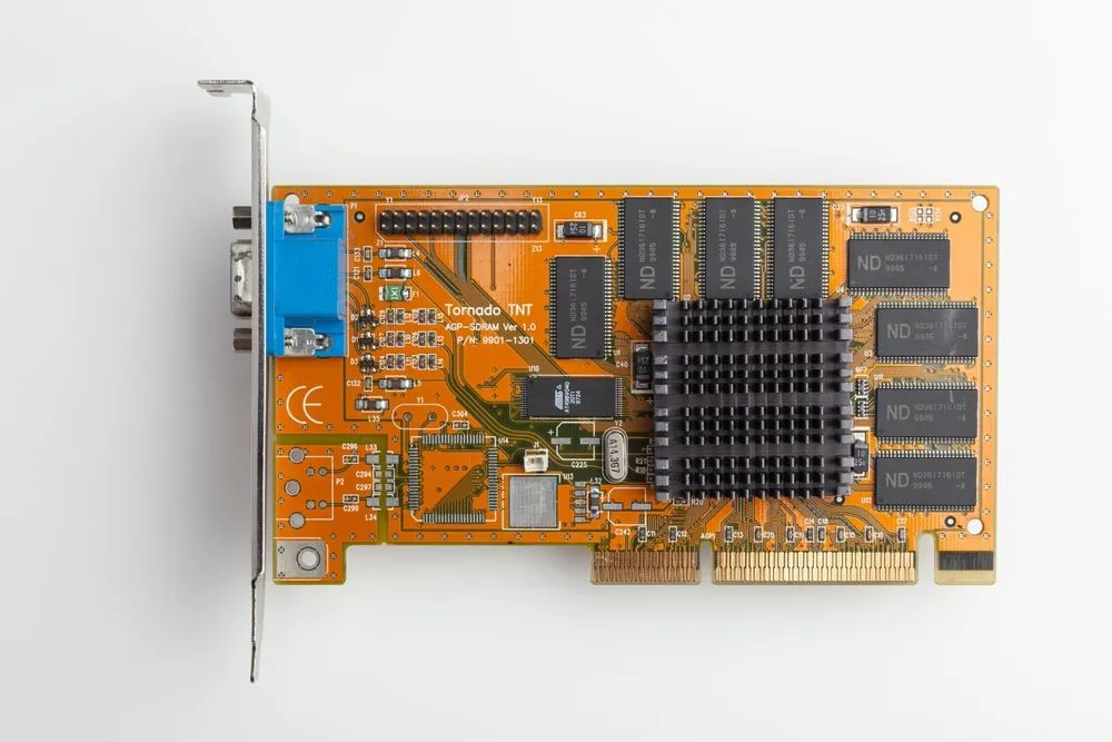 Card đồ họa cổ điển NVIDIA Riva TNT, nền tảng phát triển GPU AI hiện đại
