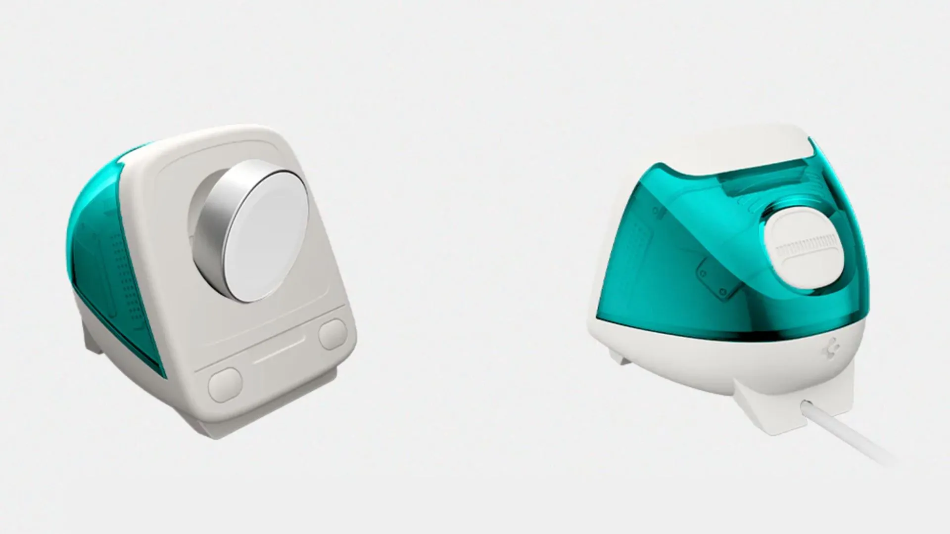 Chân sạc Apple Watch của Spigen mô phỏng iMac G3