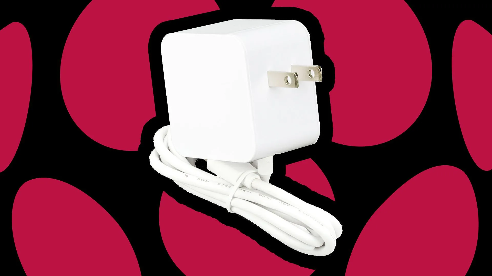 Củ sạc USB-C 45W chính hãng Raspberry Pi, tương thích với các bo mạch Pi và nhiều thiết bị di động khác