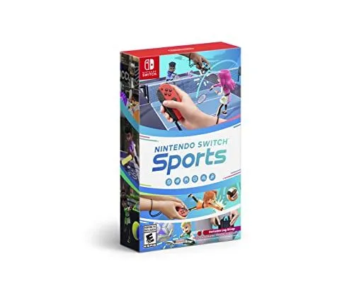 Dây đeo chân Leg Strap của Nintendo Switch Sports, tương thích có điều kiện với Switch 2