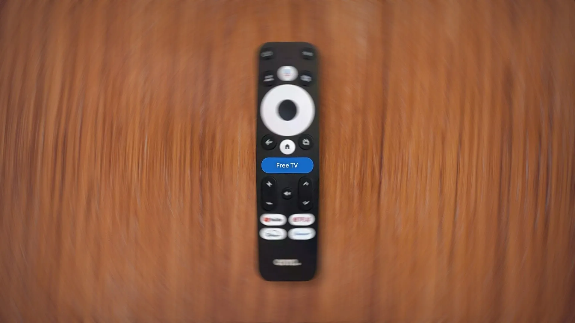 Điều khiển từ xa Google TV với nút &quot;Free TV&quot; nổi bật, gây tranh cãi về trải nghiệm người dùng