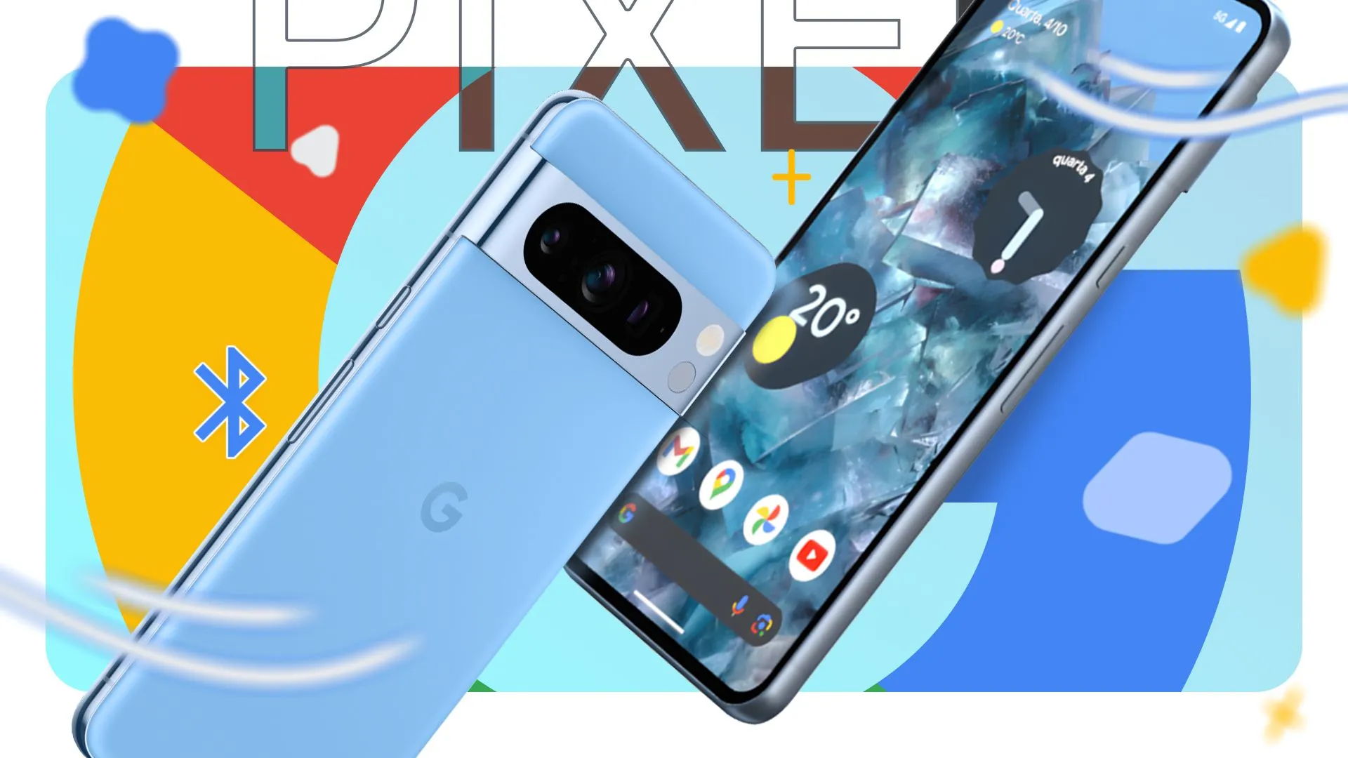 Hình ảnh điện thoại Google Pixel 8 Pro màu xanh, một trong những thiết bị dễ dàng mở khóa bootloader.