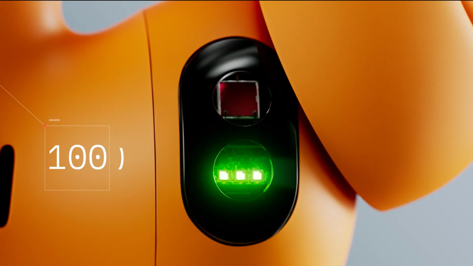 Hình ảnh mô tả vị trí và hoạt động của cảm biến nhịp tim quang học tích hợp trên tai nghe Powerbeats Pro 2