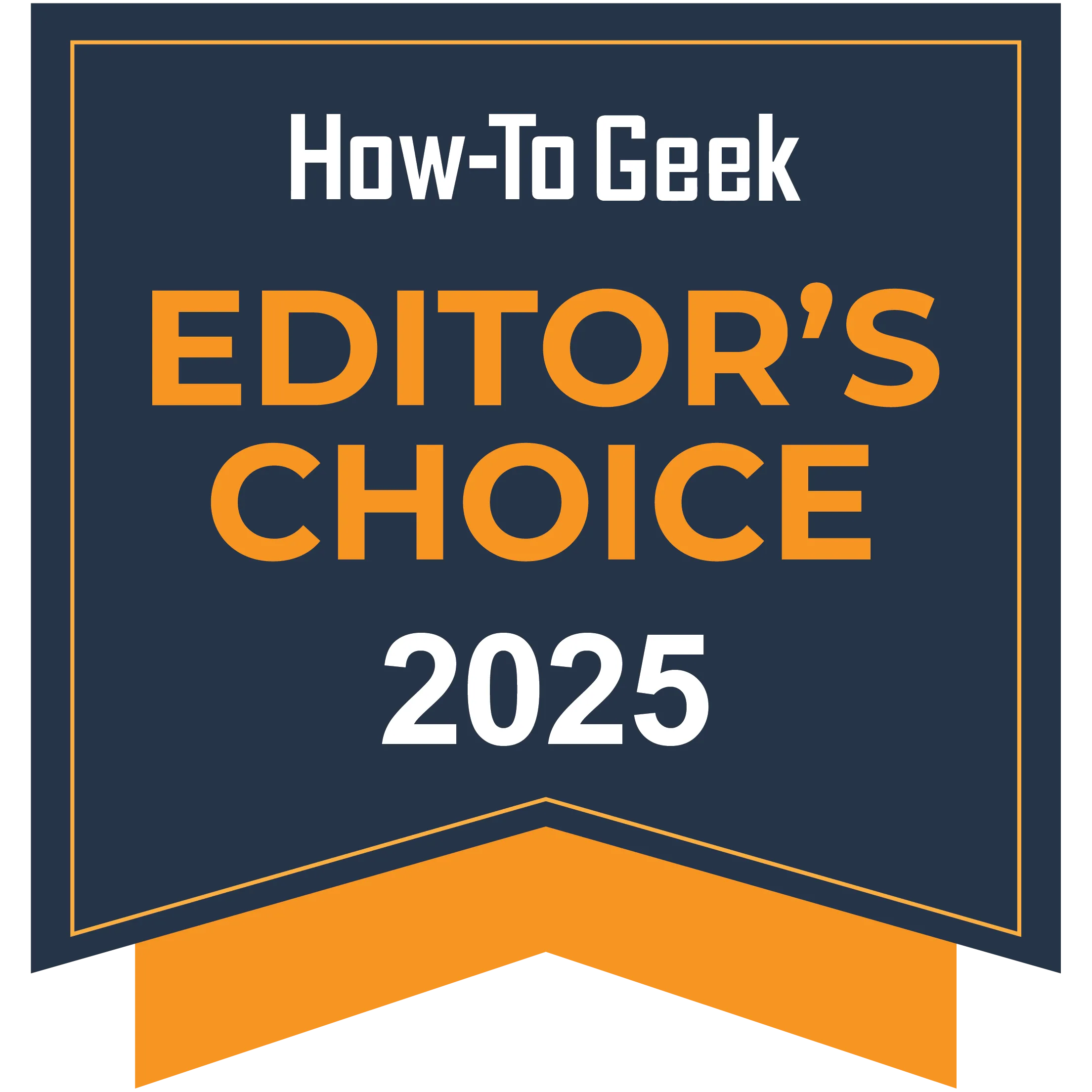 Huy hiệu &quot;Editor's Choice 2025&quot; của How-To Geek