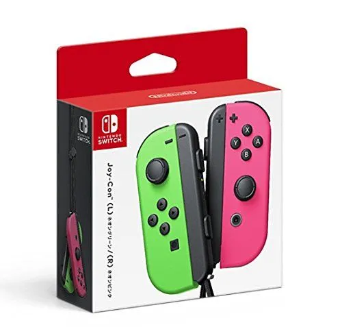 Joy-Con Neon màu xanh lá và hồng của Nintendo Switch