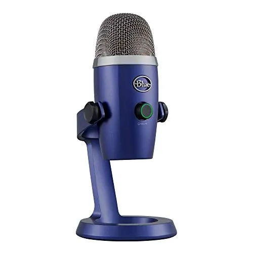 Micro Logitech Blue Yeti Nano, phiên bản nhỏ gọn của một trong những micro USB tốt nhất cho podcast và livestream.