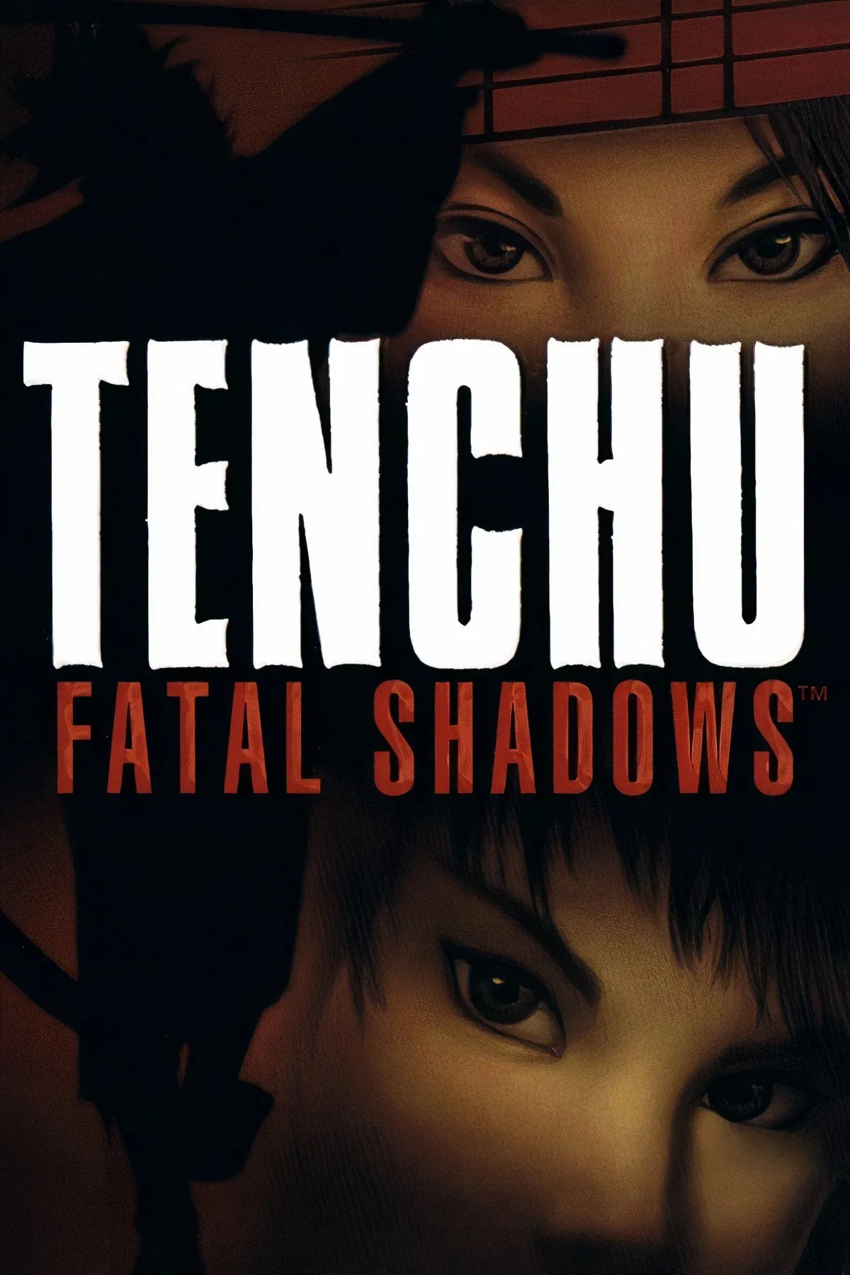 Rikimaru, một ninja trong Tenchu: Fatal Shadows, đứng trên mái nhà vào ban đêm, chuẩn bị thực hiện một nhiệm vụ tàng hình