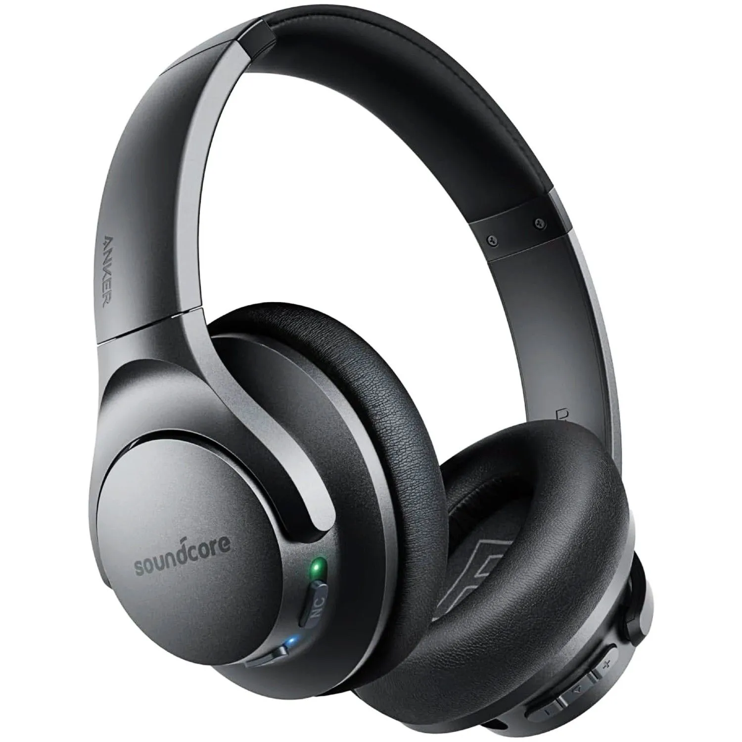 Tai nghe Soundcore Anker Life Q20 Hybrid trên nền trắng, mang lại âm thanh chất lượng cao và khả năng chống ồn cho trải nghiệm làm việc từ xa.