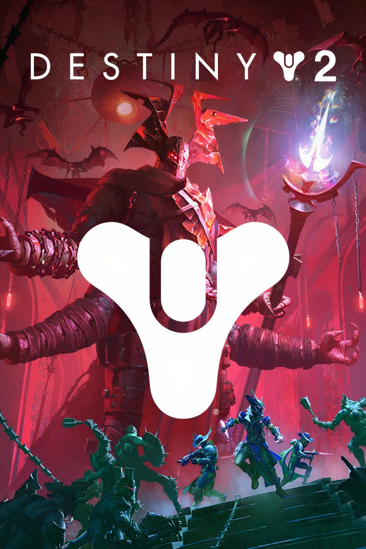 Tổng hợp ảnh gameplay của Destiny 2 với các Guardian đang chiến đấu, cảnh quan hành tinh ngoài không gian và giao diện chiến đấu góc nhìn thứ nhất.